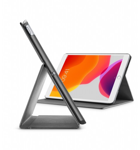 Cellularline Folio - iPad 10.2" (2019) Infinite posizioni, massima protezione Nero