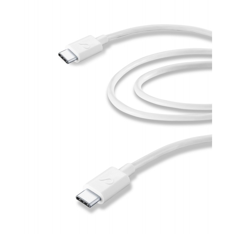 Cellularline USBDATACUSBC2C2M câble USB 2 m USB C Blanc