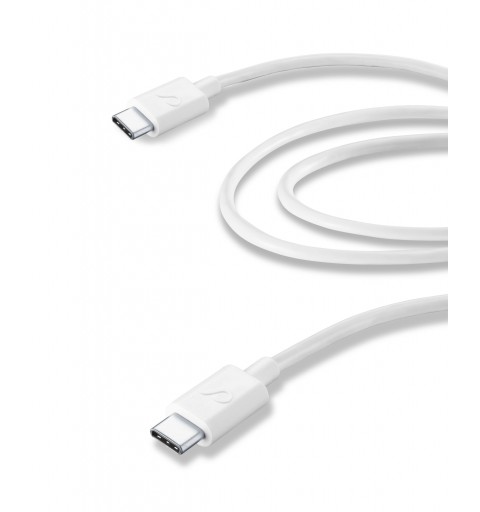 Cellularline USBDATACUSBC2C2M câble USB 2 m USB C Blanc
