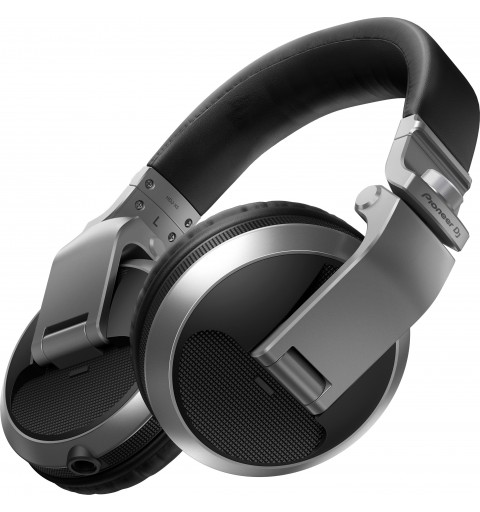 Pioneer HDJ-X5 Cuffie Cablato A Padiglione Studio Argento