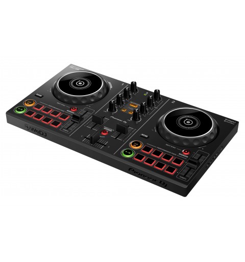 Pioneer DDJ-200 contrôleur DJ 2 canaux Noir