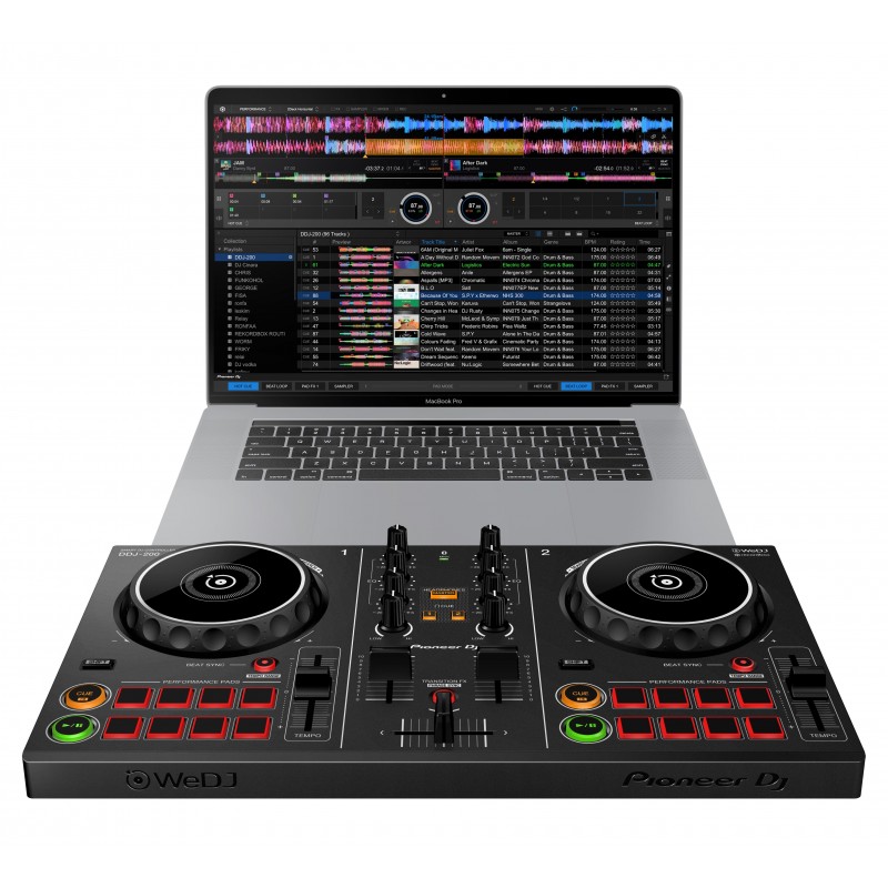 Pioneer DJ DDJ-200 Controller 2 canali per DJ