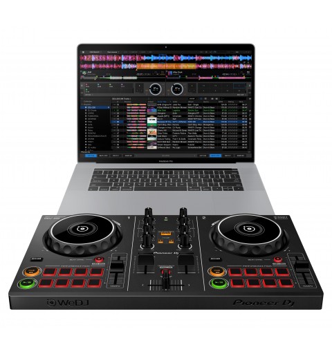 Pioneer DDJ-200 contrôleur DJ 2 canaux Noir