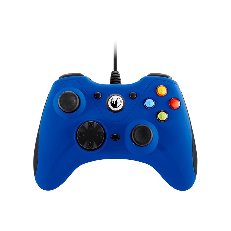 NACON PCGC-100BLUE Gaming-Controller Blau USB Gamepad Analog PC