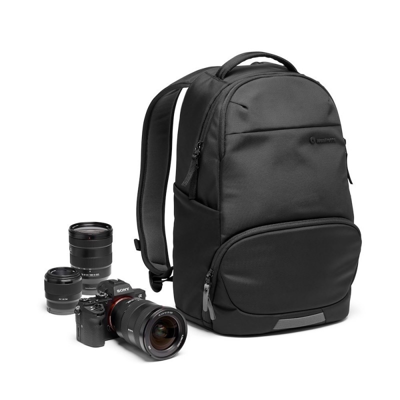 Manfrotto MB MA3-BP-A estuche para cámara fotográfica Mochila Negro