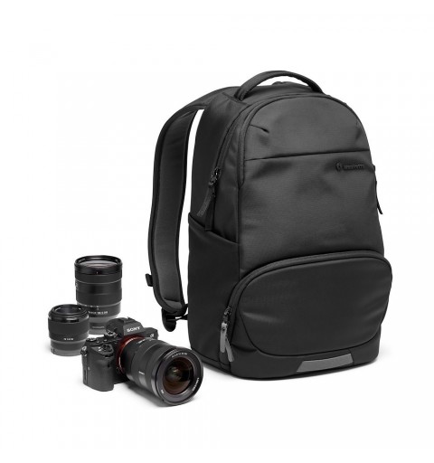 Manfrotto MB MA3-BP-A estuche para cámara fotográfica Mochila Negro