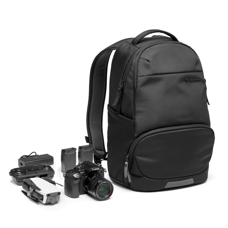 Manfrotto MB MA3-BP-A estuche para cámara fotográfica Mochila Negro