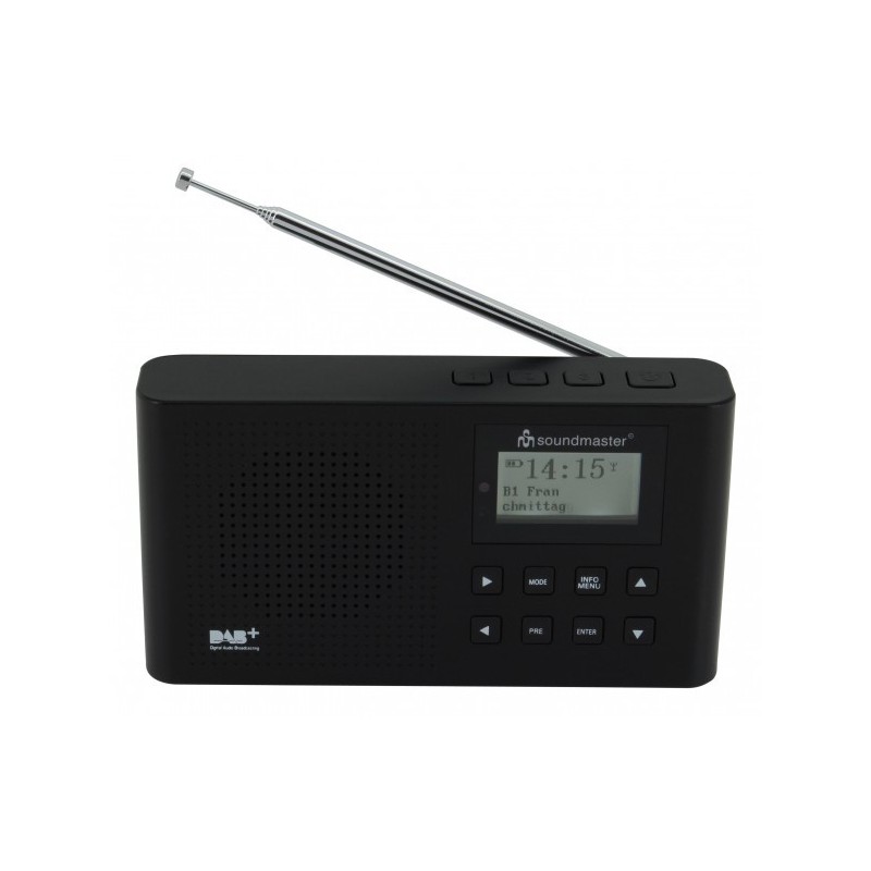 Soundmaster DAB160SW radio Portatile Nero