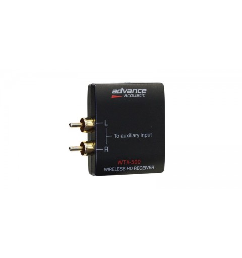 ADVANCE WTX 500 receptor de audio bluetooth Negro