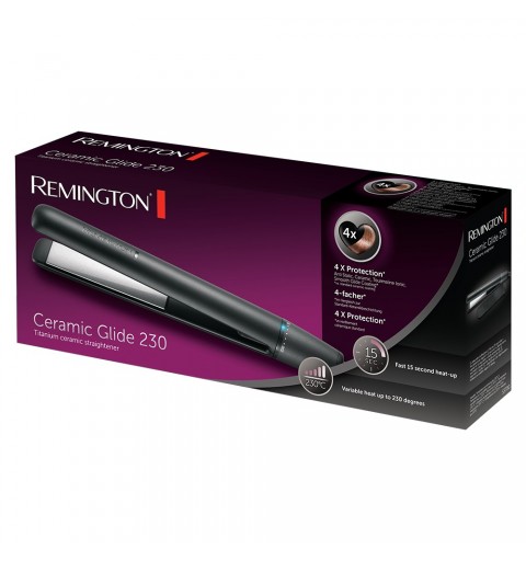 Remington S3700 Piastra per capelli Nero