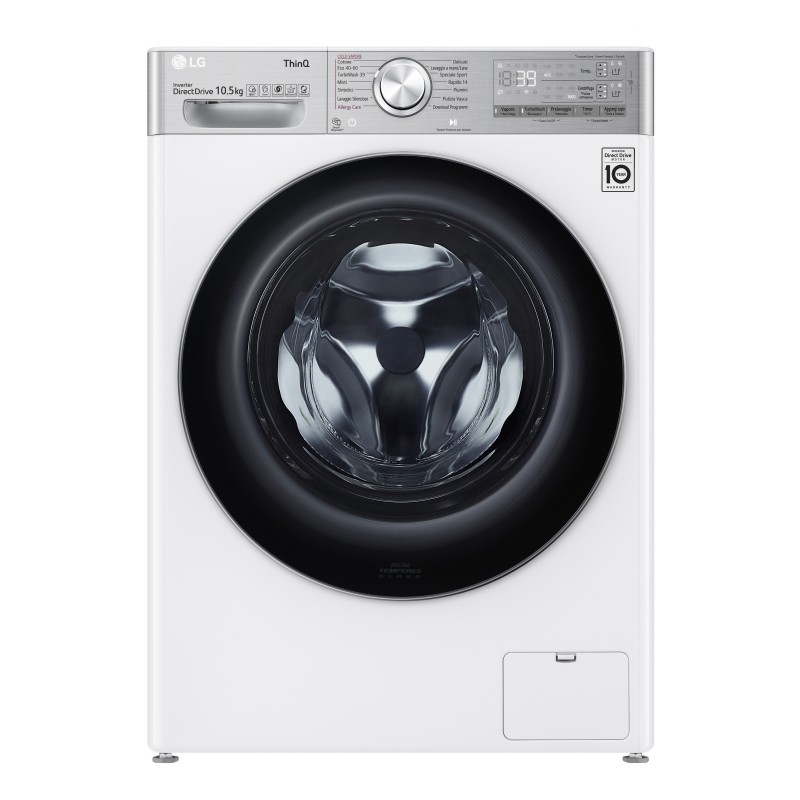 LG F6WV910P2EA lavatrice Caricamento frontale 10,5 kg 1600 Giri min A Bianco