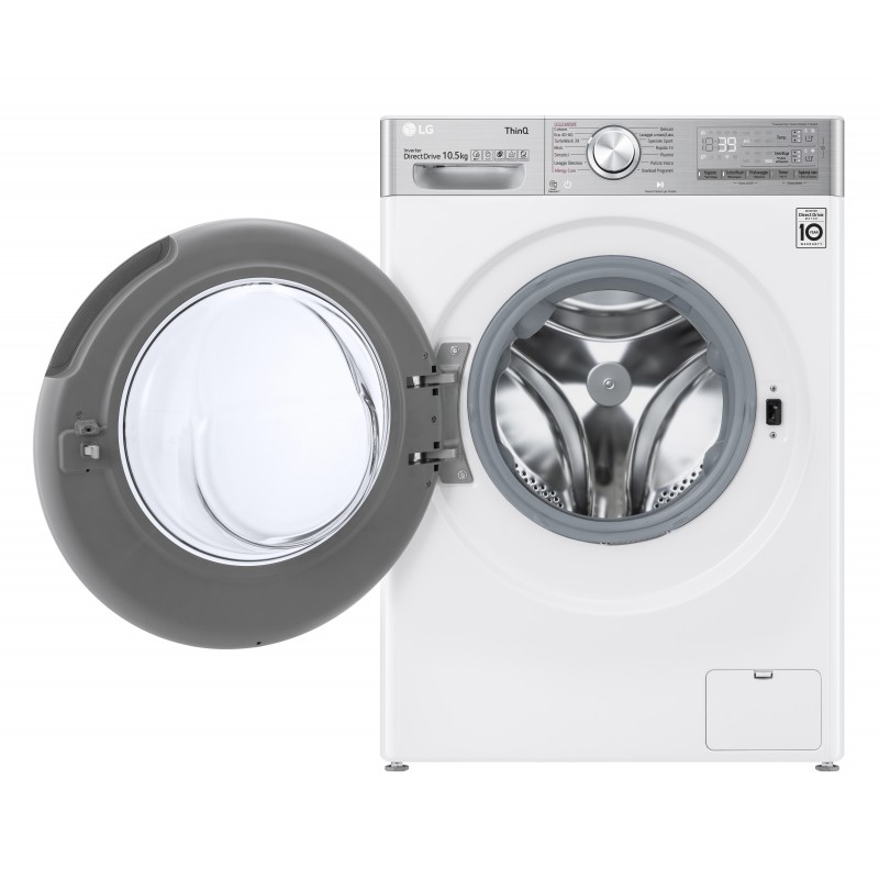 LG F6WV910P2EA lavadora Carga frontal 10,5 kg 1600 RPM A Blanco