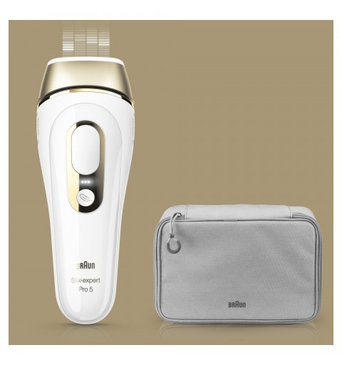 Braun Silk-expert Pro PL 5014 Lumière pulsée Blanc, Or