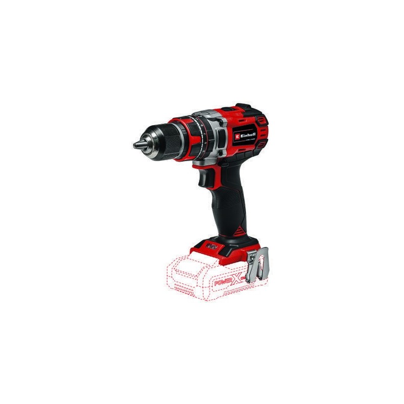 Einhell TE-CD 18 50 Li-i BL Solo 1.22 kg Black, Grey, Red