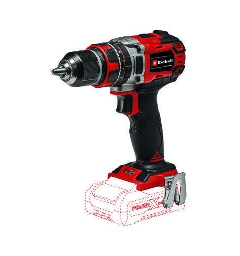 Einhell TE-CD 18 50 Li-i BL Solo 1.22 kg Black, Grey, Red