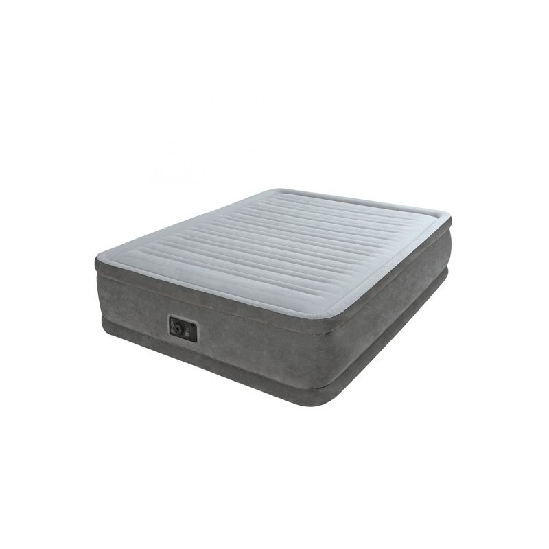 Intex 64414 colchón hinchable Aire Gris, Plata
