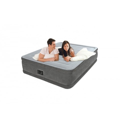 Intex 64414 colchón hinchable Aire Gris, Plata