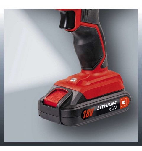 Einhell TC-CD 18-2 Li Sans clé 980 g Noir, Rouge