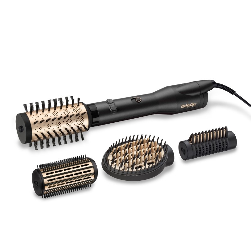 BaByliss Big Hair Luxe Haar-Styling-Set Warm Schwarz 650 W 2,5 m