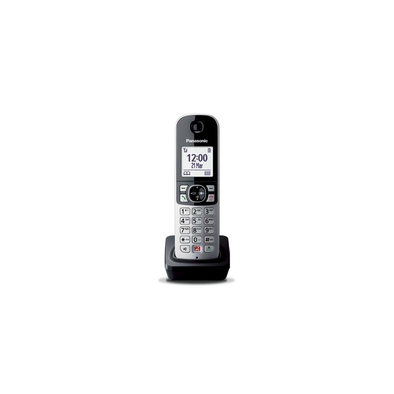 Panasonic KX-TGA685EXB teléfono Teléfono DECT Identificador de llamadas Negro