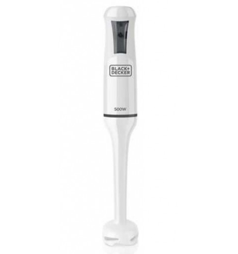 Black & Decker BXHB500E frullatore Frullatore ad immersione Bianco