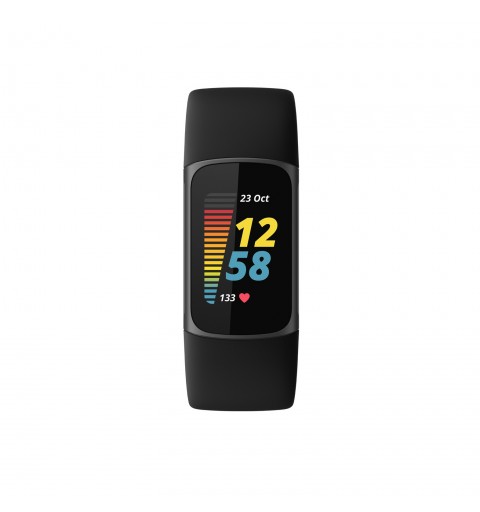 Fitbit Charge 5 Bracelet connecté Noir, Graphite