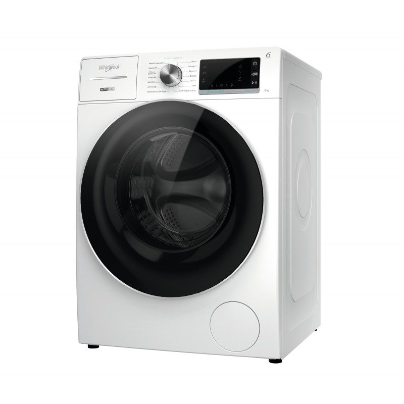Whirlpool W8W846WR IT lavadora Carga frontal 8 kg 1400 RPM A Blanco