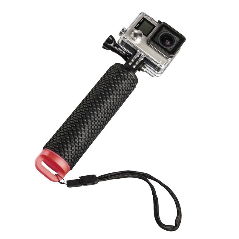 Hama 00004458 monopod para cámara 1 4" Plástico Negro, Rojo