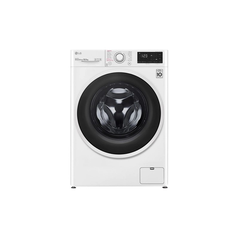 LG F4WV310STE washing machine Front-load 10.5 kg 1400 RPM B White