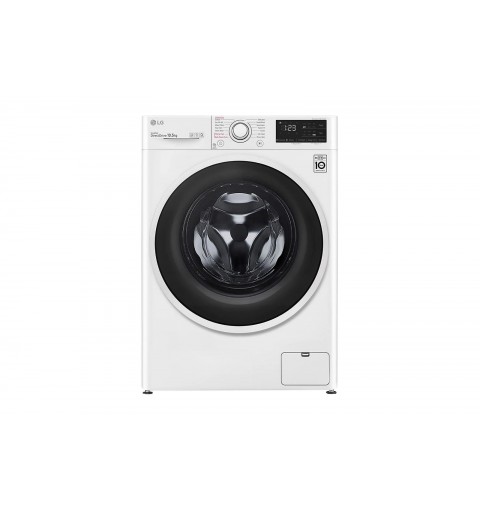 LG F4WV310STE washing machine Front-load 10.5 kg 1400 RPM B White