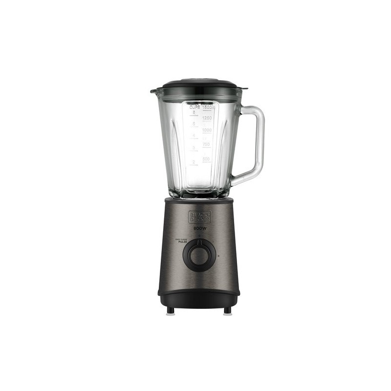 Black & Decker BXJB800E blender Mélangeur de table 800 W Noir, Transparent