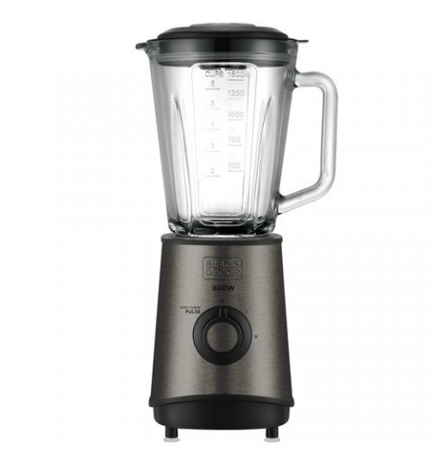 Black & Decker BXJB800E licuadora Batidora de vaso 800 W Negro, Transparente