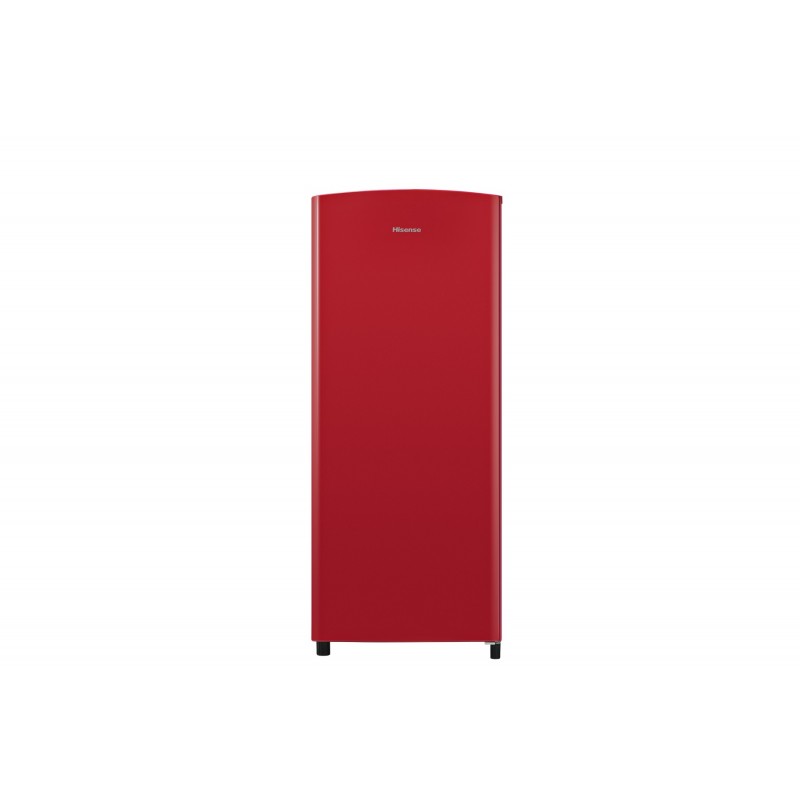Hisense RR220D4ERF combi-fridge Freestanding 164 L F Red