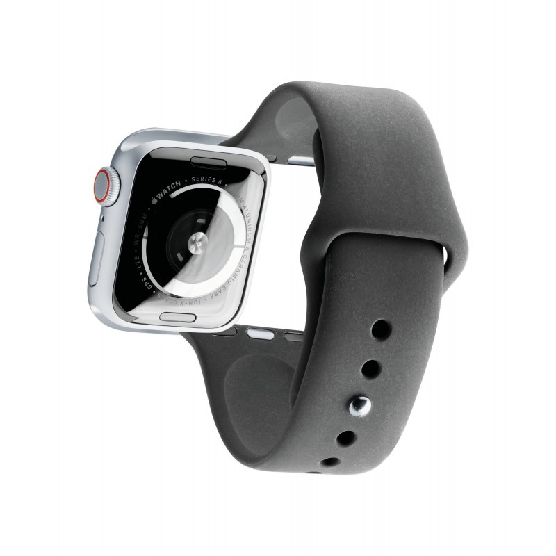 Cellularline Urban Band - Apple Watch 42 44 mm Cinturino in silicone per Apple Watch Nero