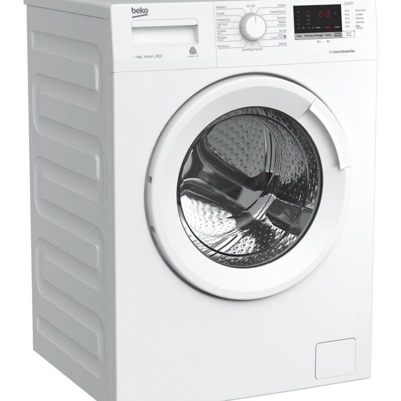 Beko WTX91232WI lavatrice Caricamento frontale 9 kg 1200 Giri min Bianco