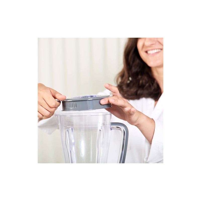 Black & Decker BXJB500E Mixer 1,5 l Tischplatten-Mixer 500 W Weiß