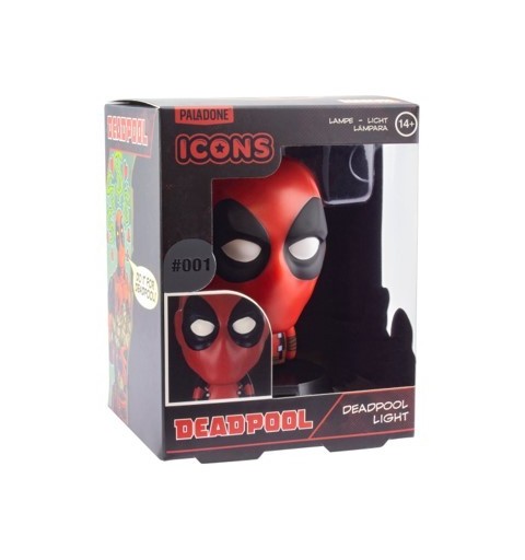 Paladone Deadpool Icon Light BDP Illuminazione d'ambiente