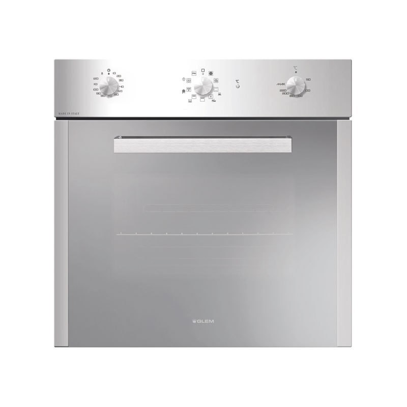 Glem Gas GFS92IX-S6 Backofen 64 l 2870 W A Edelstahl