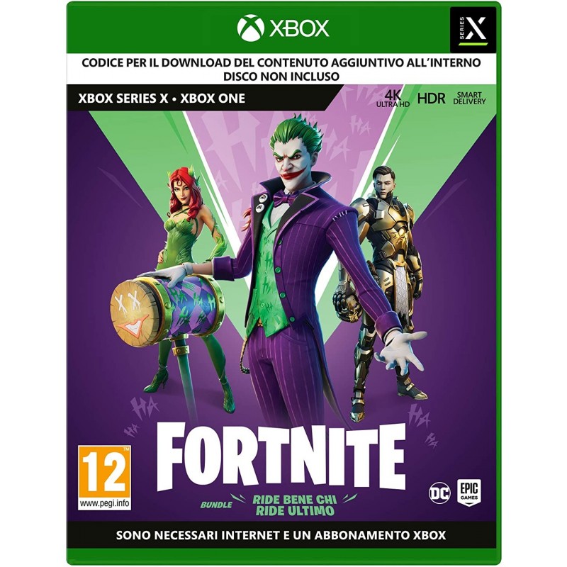 Warner Bros Fortnite The Last Laugh Bundle Estándar+DLC Plurilingüe Xbox Series X