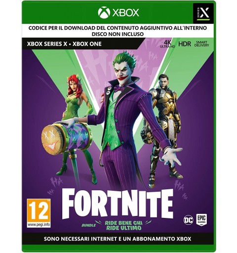 Warner Bros Fortnite The Last Laugh Bundle Estándar+DLC Plurilingüe Xbox Series X