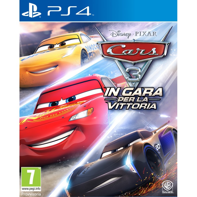 Warner Bros Cars 3 Driven to Win, PS4 Estándar Italiano PlayStation 4