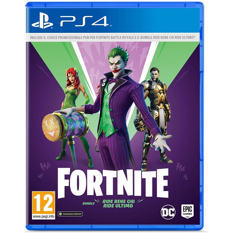 Warner Bros Fortnite The Last Laugh Bundle Standard+DLC Multilingue PlayStation 4