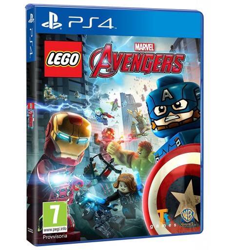 Warner Bros Lego Marvel's Avengers, PS4 Estándar Inglés, Italiano PlayStation 4