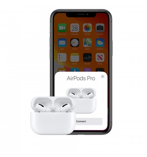 Apple AirPods Pro (1st generation) AirPods Pro Kopfhörer True Wireless Stereo (TWS) im Ohr Anrufe Musik Bluetooth Weiß