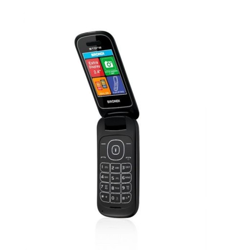 Brondi Stone 6,1 cm (2.4") 86 g Nero Telefono cellulare basico