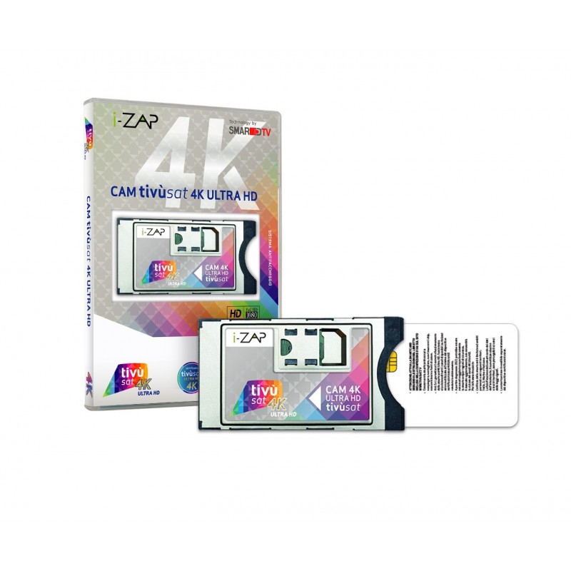 i-ZAP CAM TIVUSAT 4K Conditional-Access Module (CAM) 4K Ultra HD