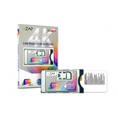 i-ZAP CAM TIVUSAT 4K Conditional-Access Module (CAM) 4K Ultra HD