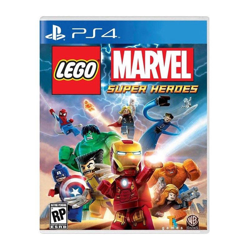 Warner Bros Lego Marvel Super Heroes, PS4 Standard PlayStation 4