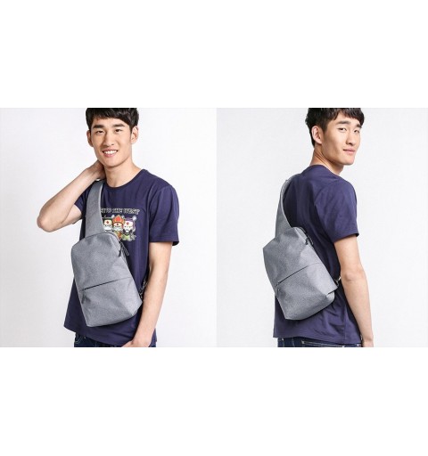Xiaomi Mi City Sling Bag mochila Mochila informal Gris Poliéster