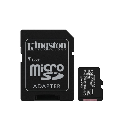 Kingston Technology Canvas Select Plus 128 GB MicroSDXC UHS-I Class 10